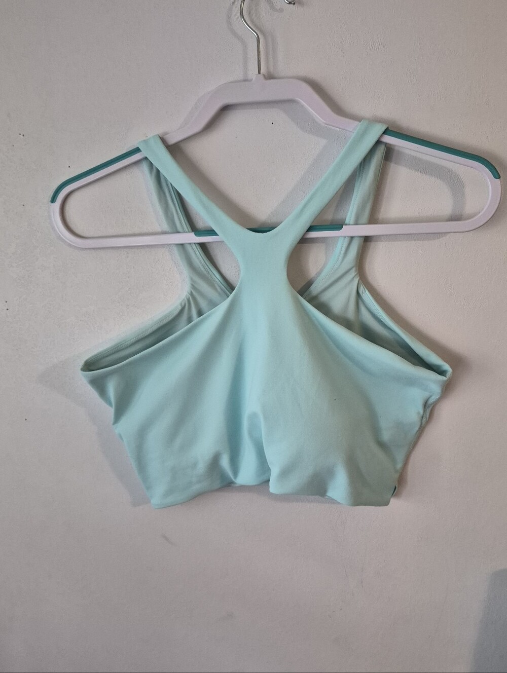 Lululemon Bend This V And Racer Bra Light Support Mint L/XL - Picture 4 of 12